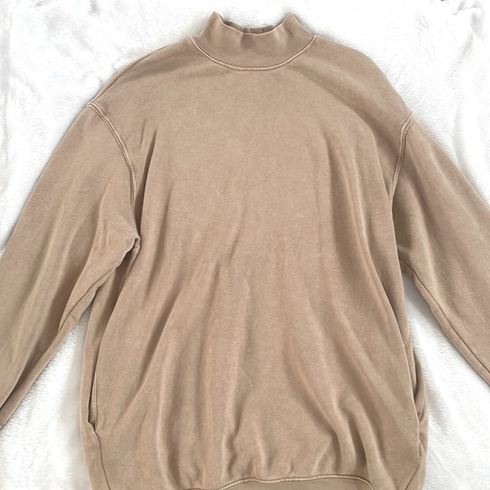 12th tribe Tan Sweater Dress Size SM